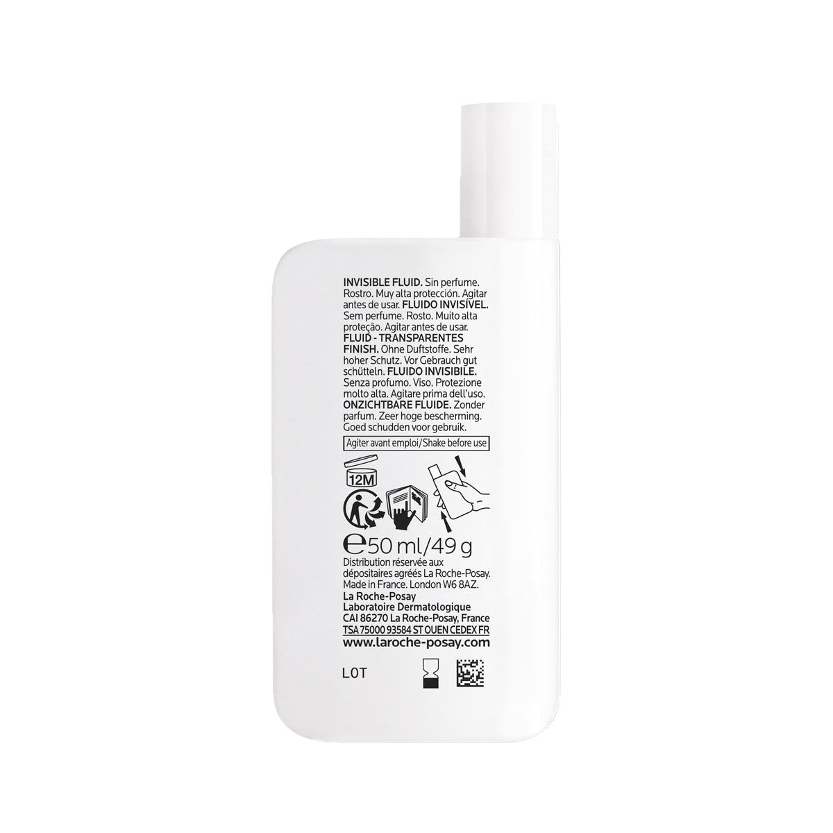 Anthelios UV-Mune 400 Fluido Invisible SPF50 LA ROCHE POSAY