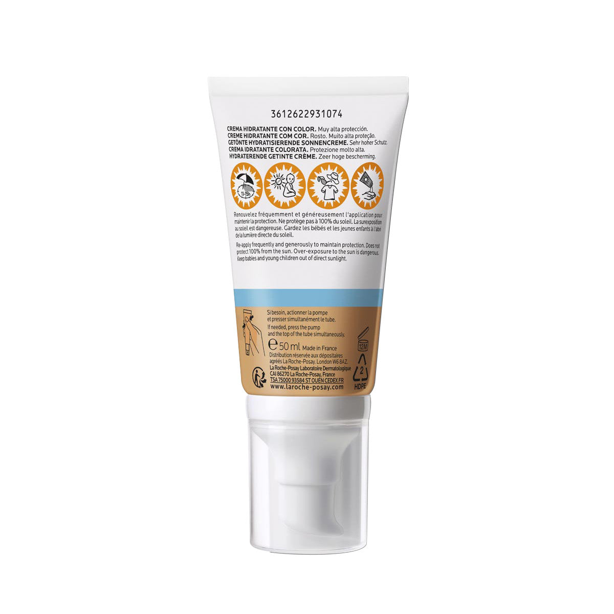 Anthelios UV-Mune 400 Crema Hidratante SPF50 Color LA ROCHE POSAY