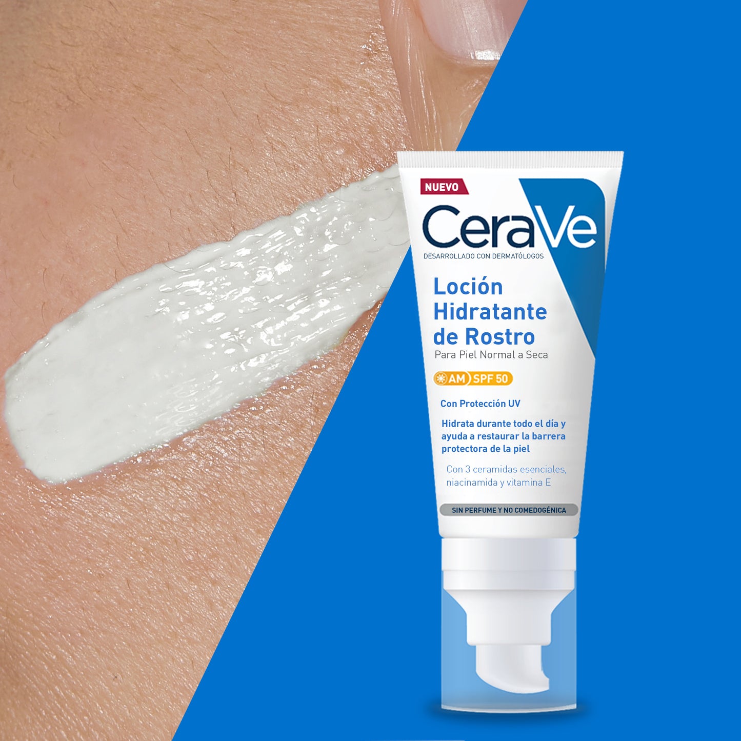 Loción Hidratante SPF50 CERAVE