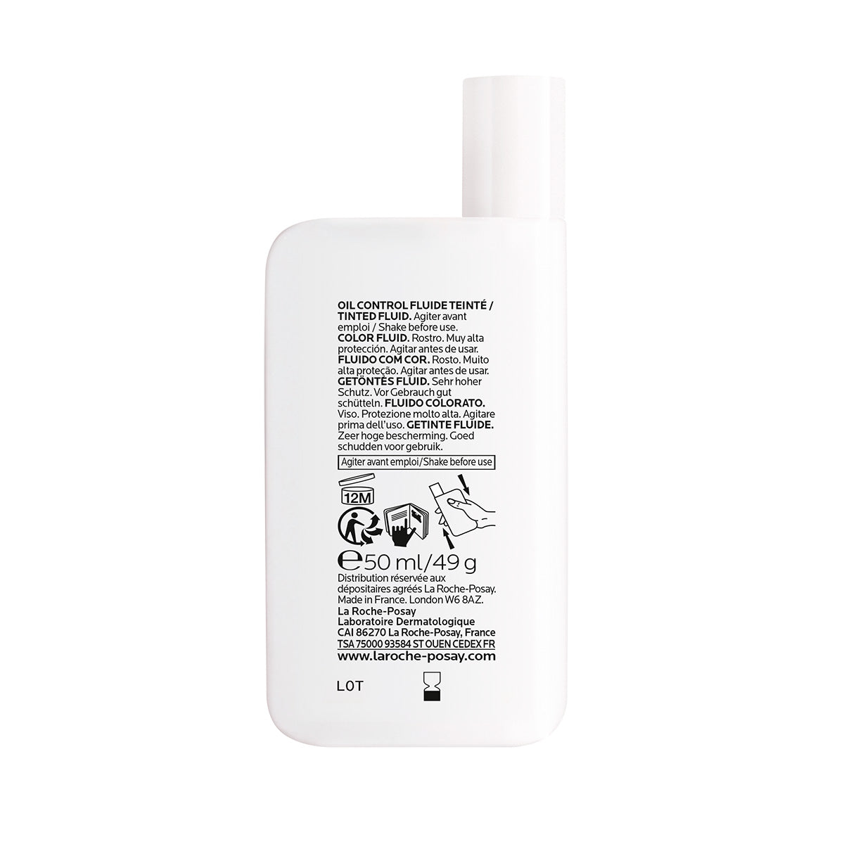 Anthelios UV-Mune 400 Oil Control Fluid Color LA ROCHE POSAY