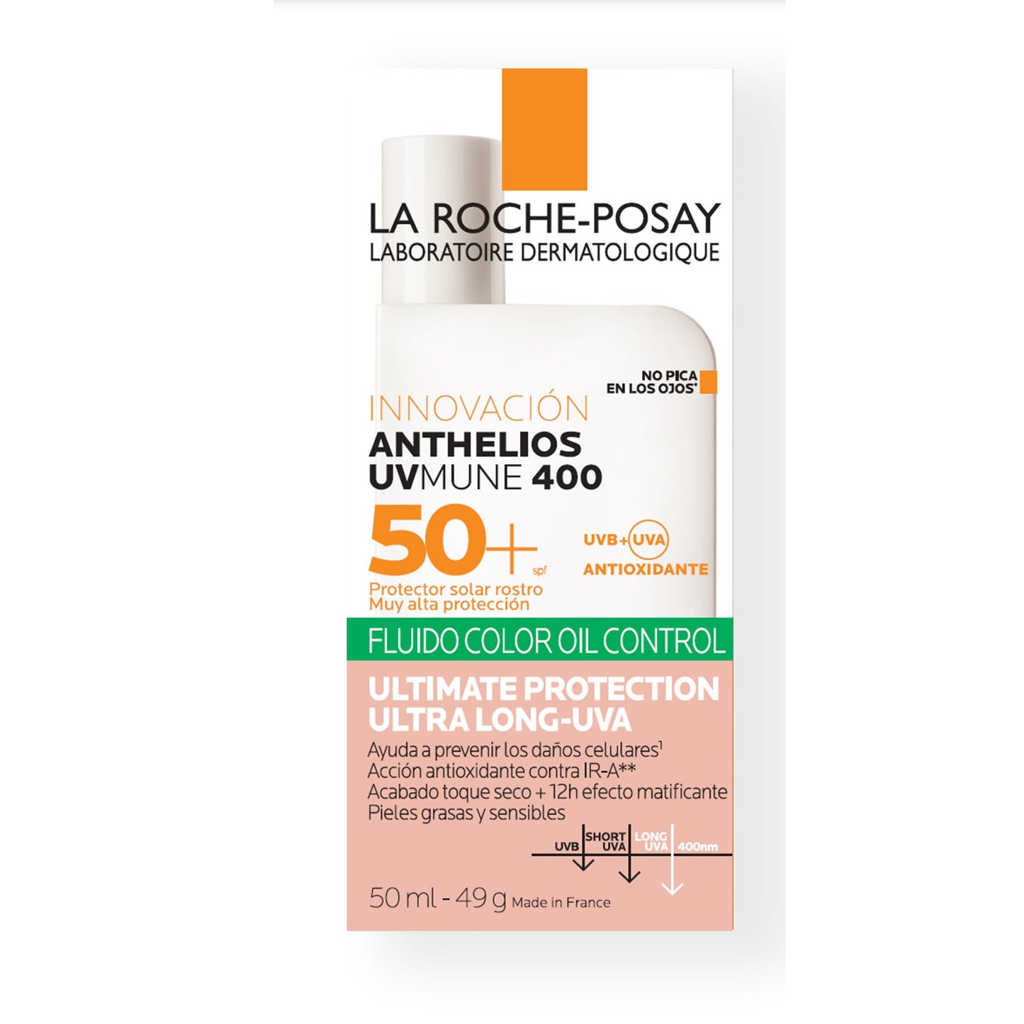 Anthelios UV-Mune 400 Oil Control Fluid Color LA ROCHE POSAY